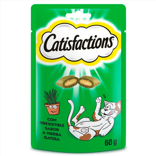 Catisfactions Catnip Hierba Gatera - Diversión y Relajación para Gatos 60g