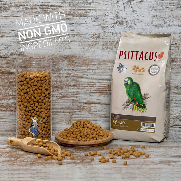 Psittacus Alta Proteína 800 gr