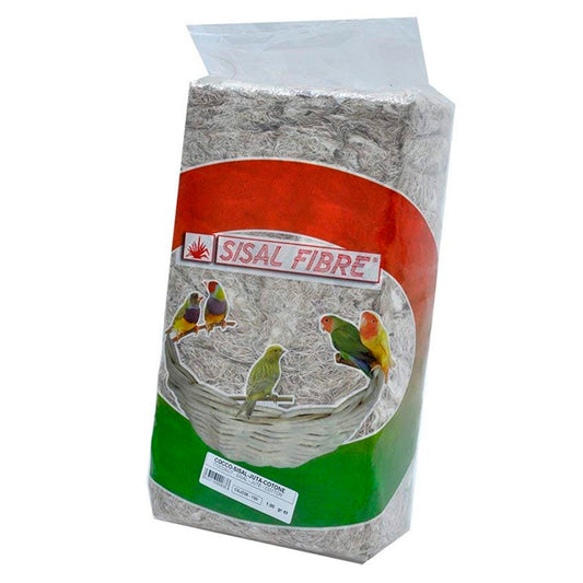 Fibra de Sisal Coco, Sisal, Juta e Cotone 100gr